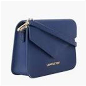 Mini pochette Adeline à rabat coloris Bleu Foncé