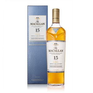 The Macallan 15 ans triple Cask sous étui