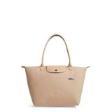 Sac shopping L Pliage Club en coloris beige