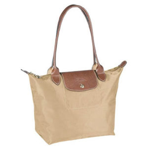 Sac Cabas Pliage Beige Longchamp