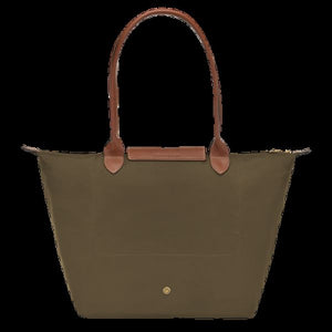 Sac shopping Pliage Longchamp kaki