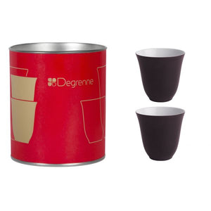 COFFRET 2 TASSES ROUGE BAISER ILLUSIONS