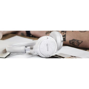 Casque bluetooth blanc