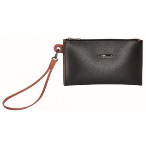 Pochette Roseau coloris Noir Longchamp