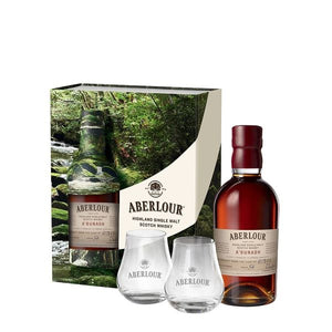 Coffret whisky Aberlour 12 ans avec 2 verres