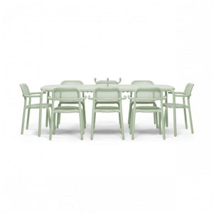 Ensemble de jardin Toni vert d eau