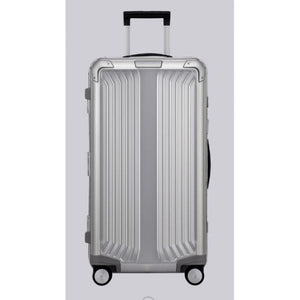 Valise 76/28 cm en aluminium à 4 roues