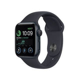 Apple Watch SE GPS, Boîtier 40 mm, Bracelet Sport minuit - Regular