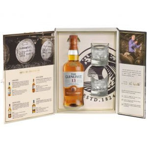 COFFRET THE GLENLIVET 13 ANS AVEC 2 VERRES