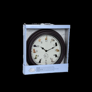 Horloge sons chat