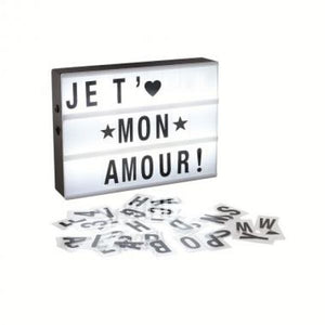 Boîte à messages LED