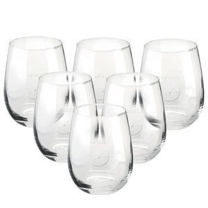 Lot de 6 Verres sans pied à SPRITZ