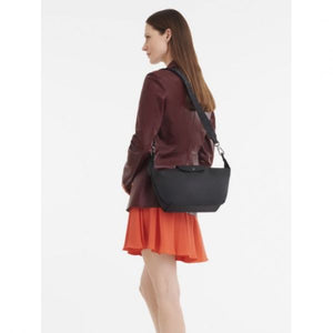 Sac porté épaules S Le Pliage XTRA Cuir - Noir