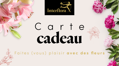 Chèque cadeau Interflora