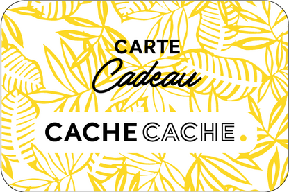 carte cadeau Cache Cache