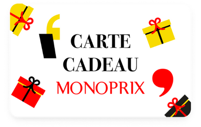 Carte cadeau Monoprix
