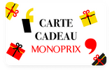 Carte cadeau Monoprix